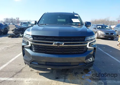 2021 Chevrolet Tahoe 2Wd Rst из США, поврежденный, VIN 1GNSCRKDOMR263540